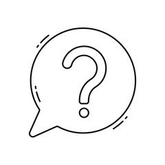 Question vector icon