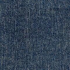 Detailed Close up View of Rich Denim Fabric Texture with Vibrant Blue Color