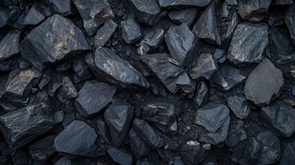 Rough Grainy Stone Dark Gray Texture Background