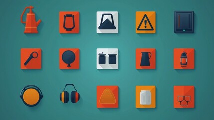 Dynamic Stylized Warning in Grid Format