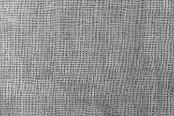 texture fabric burlap for sewing grey background color macro