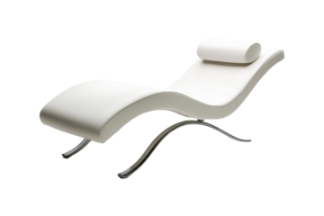 Elegant chaise lounge design modern living room furniture indoor side view style