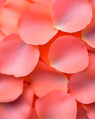 Delicate pink rose petals floral arrangement indoor setting nature's beauty macro view inspired by flower plants