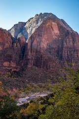 Naklejka premium Majestic landscapes of Zion National Park in Utah