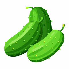 Cucumber With Vector