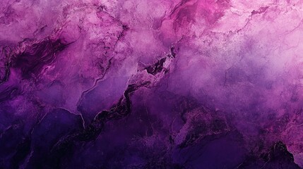 Vibrant abstract purple and pink marbled texture with intricate patterns.