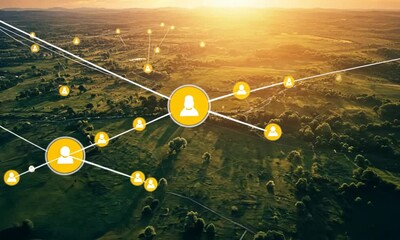 Global Network Connectivity in Rural Landscapes: A Digital Dawn - Powered by Adobe