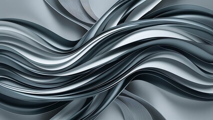 Obraz premium Abstract background with lines and waves. modern design template for your business cards, banner, brochure.