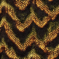 Snake Skin Reptile Scales Camouflage Seamless Pattern Texture