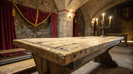 table in the castle