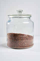 Long cut Rooibos tea in a jar
