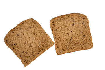 Rustic bread isolated