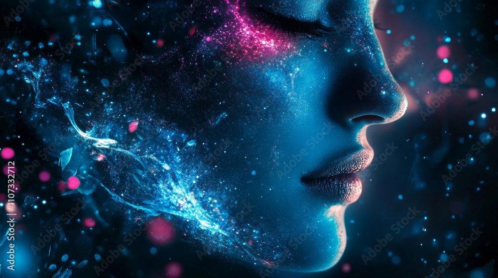 Wall mural set of flat design web page templates of graphic design, website design and development, social medi