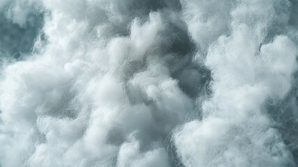 Abstract Slow Motion Animation of Swirling Clouds Creating Textured Background