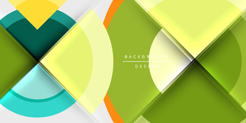 Obraz premium Target circle geometric abstract shapes. Vector Illustration For Wallpaper, Banner, Background, Card, Book Illustration, landing page