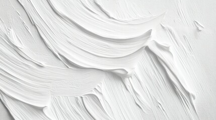 Obraz premium Wavy canvas texture white background