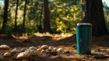 Obraz premium Coffee in the Woods.