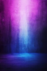 Fototapeta premium A vibrant gradient of purple and blue hues creates a dynamic backdrop, evoking a sense of mystery and depth.