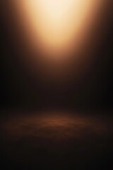 A dramatic light source illuminates the ground in a dimly lit setting, creating an inviting ambiance.