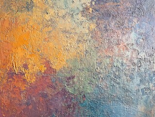 Obraz premium Painted canvas close-up