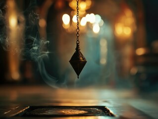 Small pendant on chain