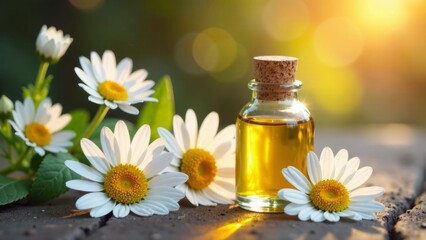 Chamomile Aromatic Oil Bottle - Wellness & Aromatherapy