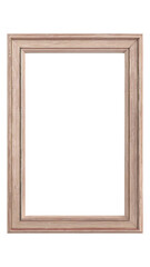 Mockup frame, fundo transparente, pronto para uso em seus modelos de apresenta&ccedil;&atilde;o de quadros. Moldura para quadro em madeira com fundo transparente. 