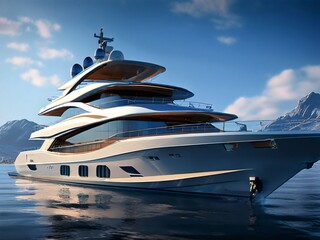 Yacht, luxury, ship, sea, rich,