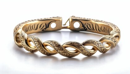 Naklejka premium Infinity bracelet. isolated on a white background