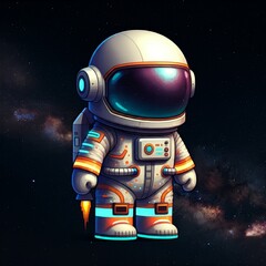 Astronaut-Themed Toy