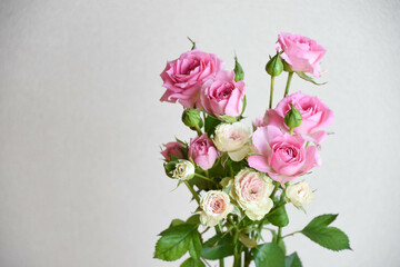 Fototapeta premium スプレー薔薇の花束