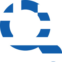 Obraz premium Search Icon Of Greece Flag