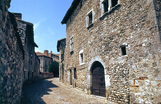 Perouges, medieval village in France