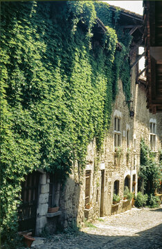 Perouges, medieval village in France