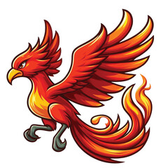 Obraz premium phoenix bird vector
