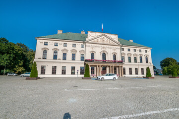 Fototapeta premium Sanguszko Palace in Lubartów, Lublin Voivodeship, Poland