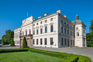Fototapeta premium Sanguszko Palace in Lubartów, Lublin Voivodeship, Poland