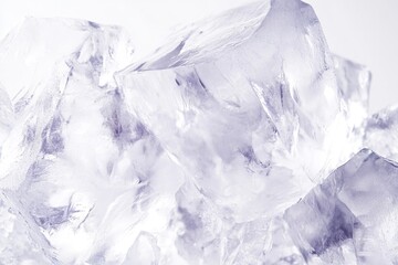 Obraz premium Ice Pile on Table