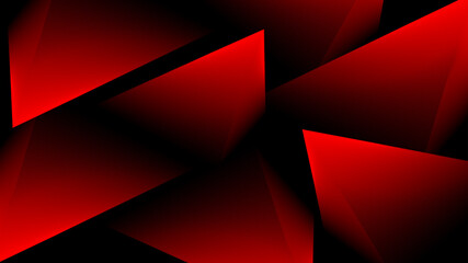 Obraz premium abstract background, red spiky lines random pattern on dark background, greeting card template, presentation template, website, business card