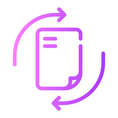 refresh gradient icon