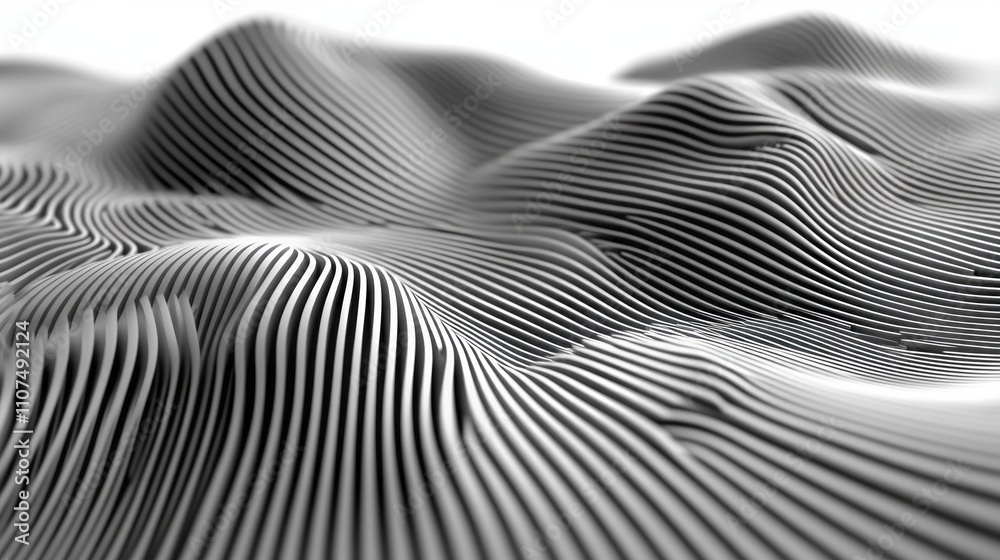Poster futuristic technology background with abstract lines and geometric patterns for digital design, high
