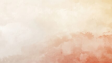 Fototapeta premium Abstract painting, pastel colors, fade effect, warm tones, smooth texture, earth tones, artistic background