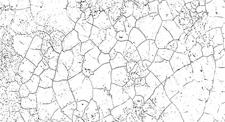 Fototapeta premium black vintage grunge texture, a black and white drawing of a cracked land, grunge texture of old paint wall, vintage cracked background, a cracked wall with a broken window and a broken glass, 