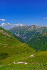 Fototapeta premium Mittersill in den österreichischen Alpen