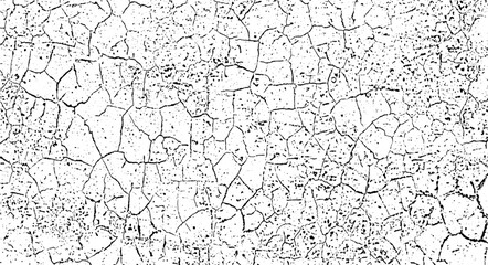a black and white drawing of cracked walls, vintage grunge texture,  a black and white drawing of a cracked land, grunge texture of old paint wall, vintage cracked background, 