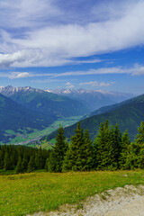 Mittersill in den österreichischen Alpen