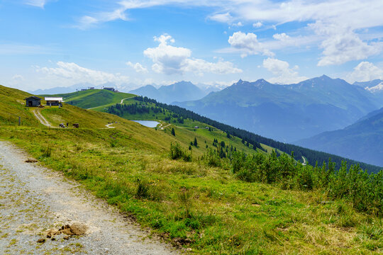 Mittersill in den &ouml;sterreichischen Alpen