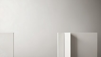 Fototapeta premium Minimalist Neutral Background with Soft Gradients and Calm Tones