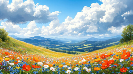 A captivating blend of doodle-style vector art inspired by technology and nature, featuring intricate hand-drawn circuits, futuristic gadgets, digital connections, and organic patterns like leaves, fl