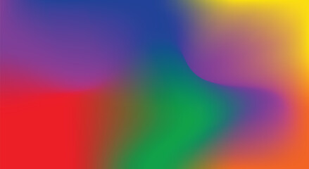 Abstract colorful Rainbow gradient background , Abstract liquid background. Gradient mesh. © JK2507